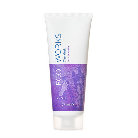 Avon Foot Works Clay Mask with Lavender (75ml)