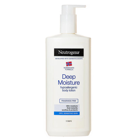 Neutrogena Deep Moisture Hypoallergenic Body Lotion (400ml)