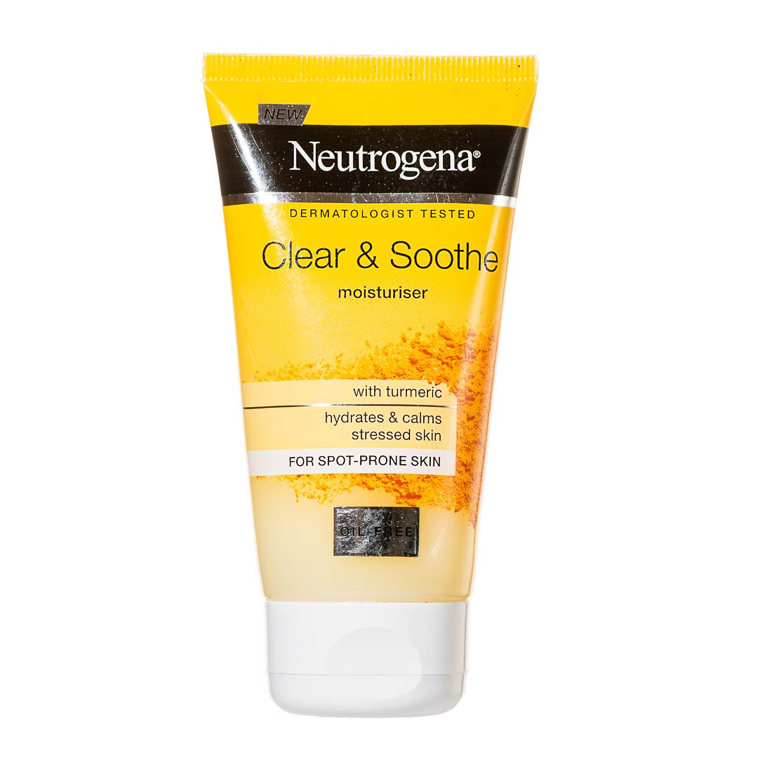 Neutrogena Clear & Soothe Moisturizer with tumeric (75ml)