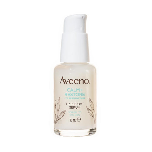 Aveeno CALM+ RESTORE FOR SENSITIVE SKIN TRIPLE OAT SERUM (30ML)