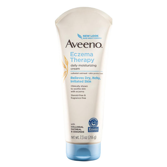 Aveeno Eczema Therapy Daily Moisturising Cream (206g)