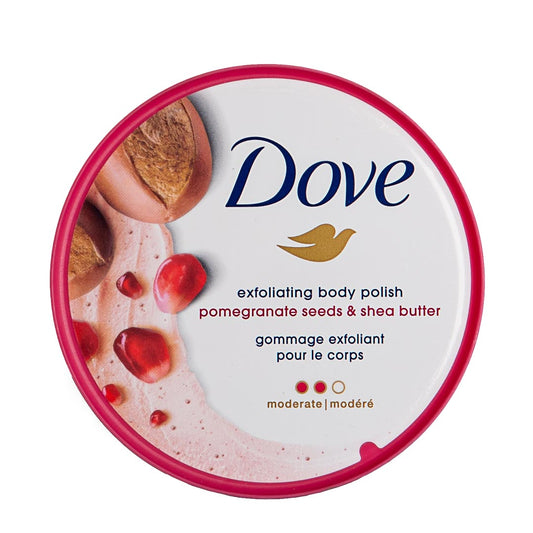 Dove Exfoliating Body Polish Scrub Pomegranate & Shea Butter (298g)