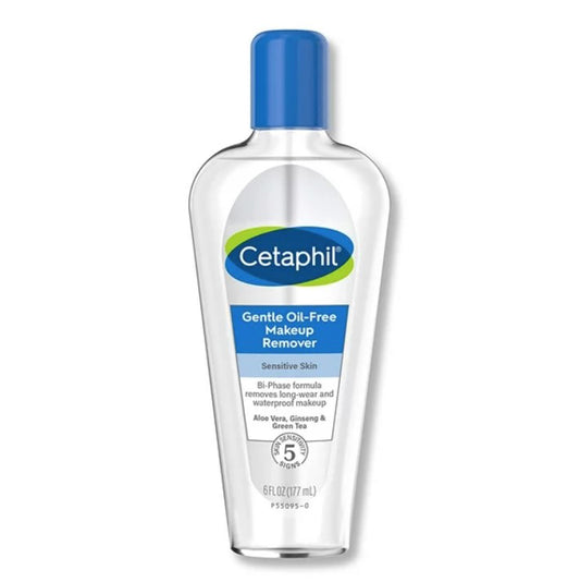 Cetaphil Gentle Waterproof Makeup Remover, Oil-Free Formula for Sensitive Skin