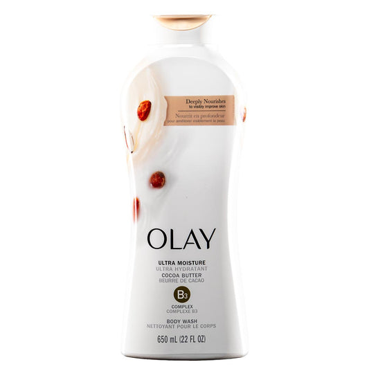 Olay Ultra Moisture Body Wash with Cocoa Butter (650ml)