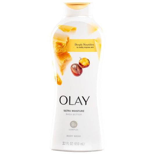 Olay Ultra Moisture Body Wash with Shea Butter (650ml)
