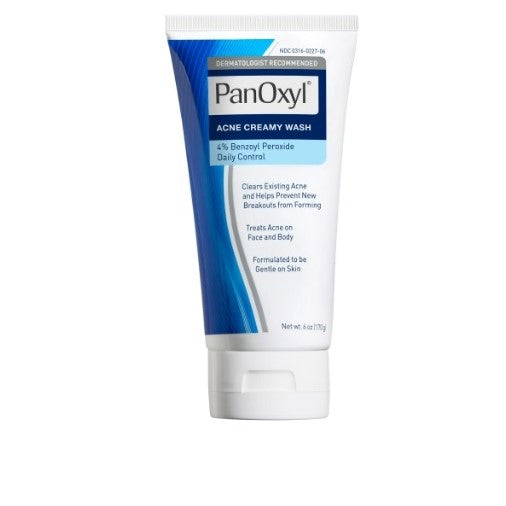 PanOxyl Acne Creamy WashV Daily Control 4% Benzoyl Peroxide