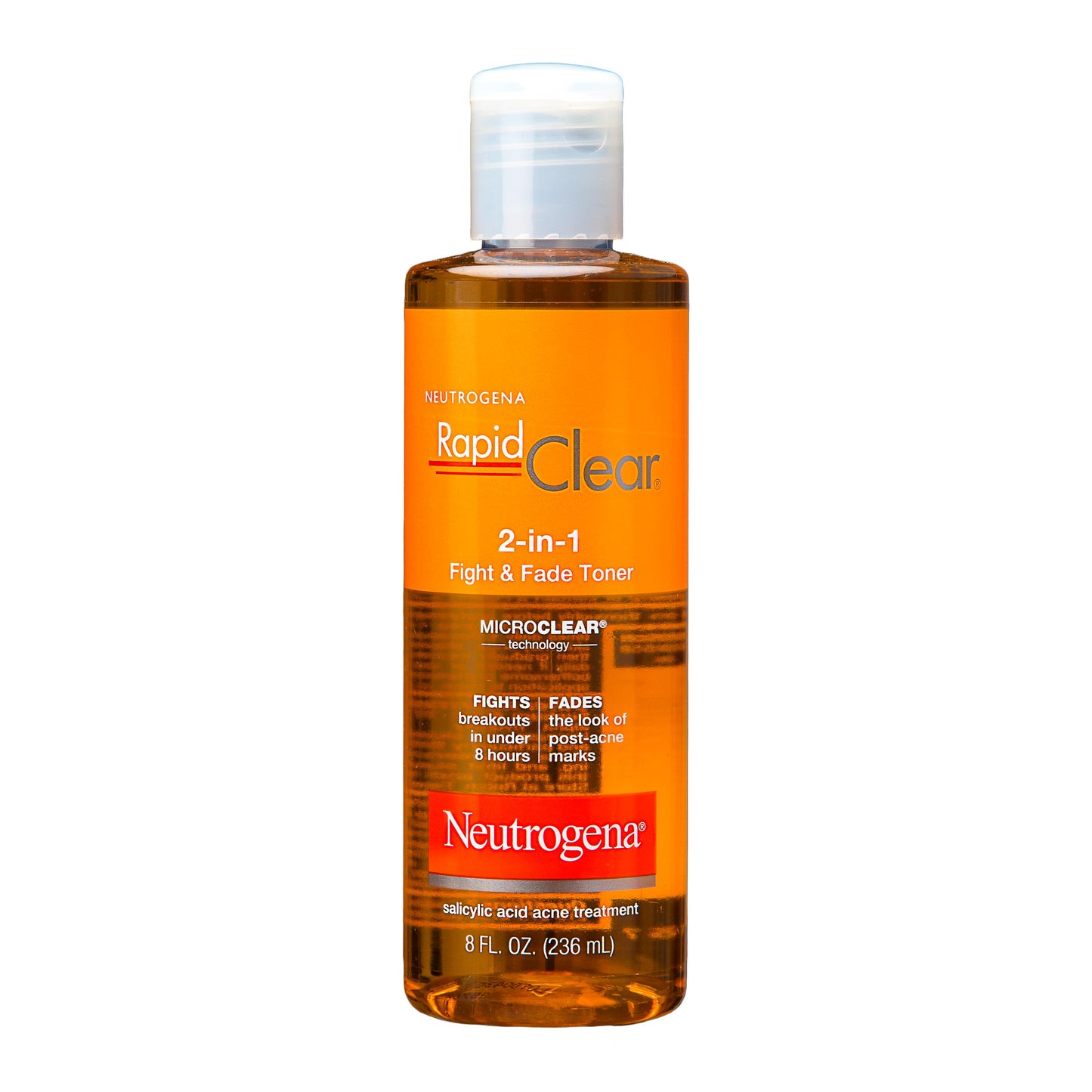 Neutrogena Rapid Clear 2-In-1 Fight & Fade Acne Toner, 8 fl oz